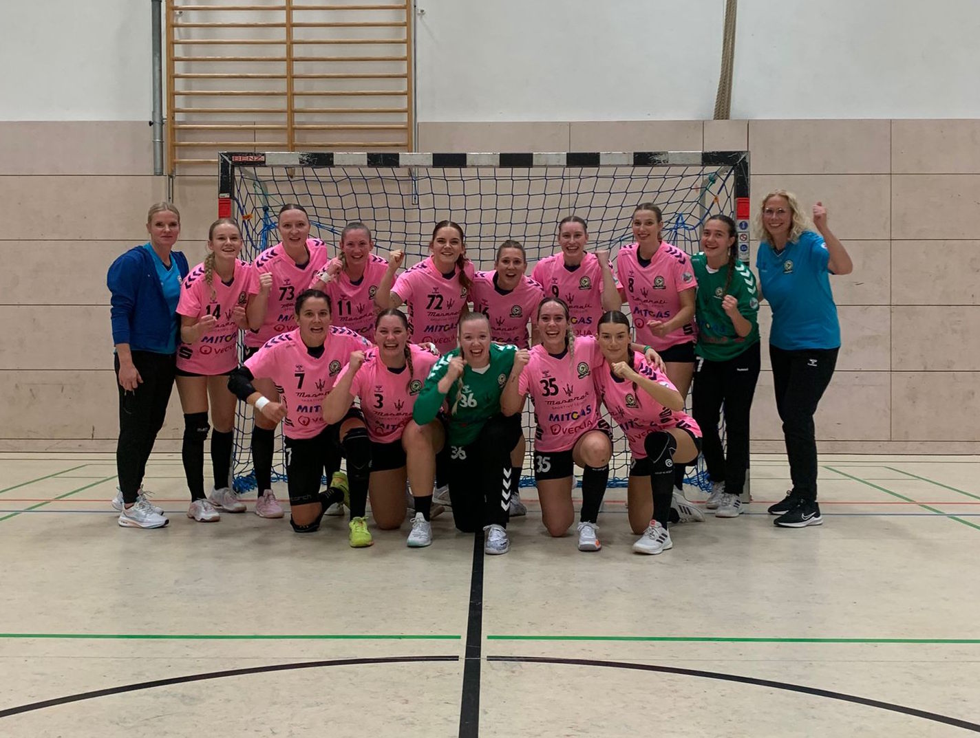 #SCMPIRANHAS holen Auswärtssieg in dramatischer Schlussminute – 25:24 in Dresden