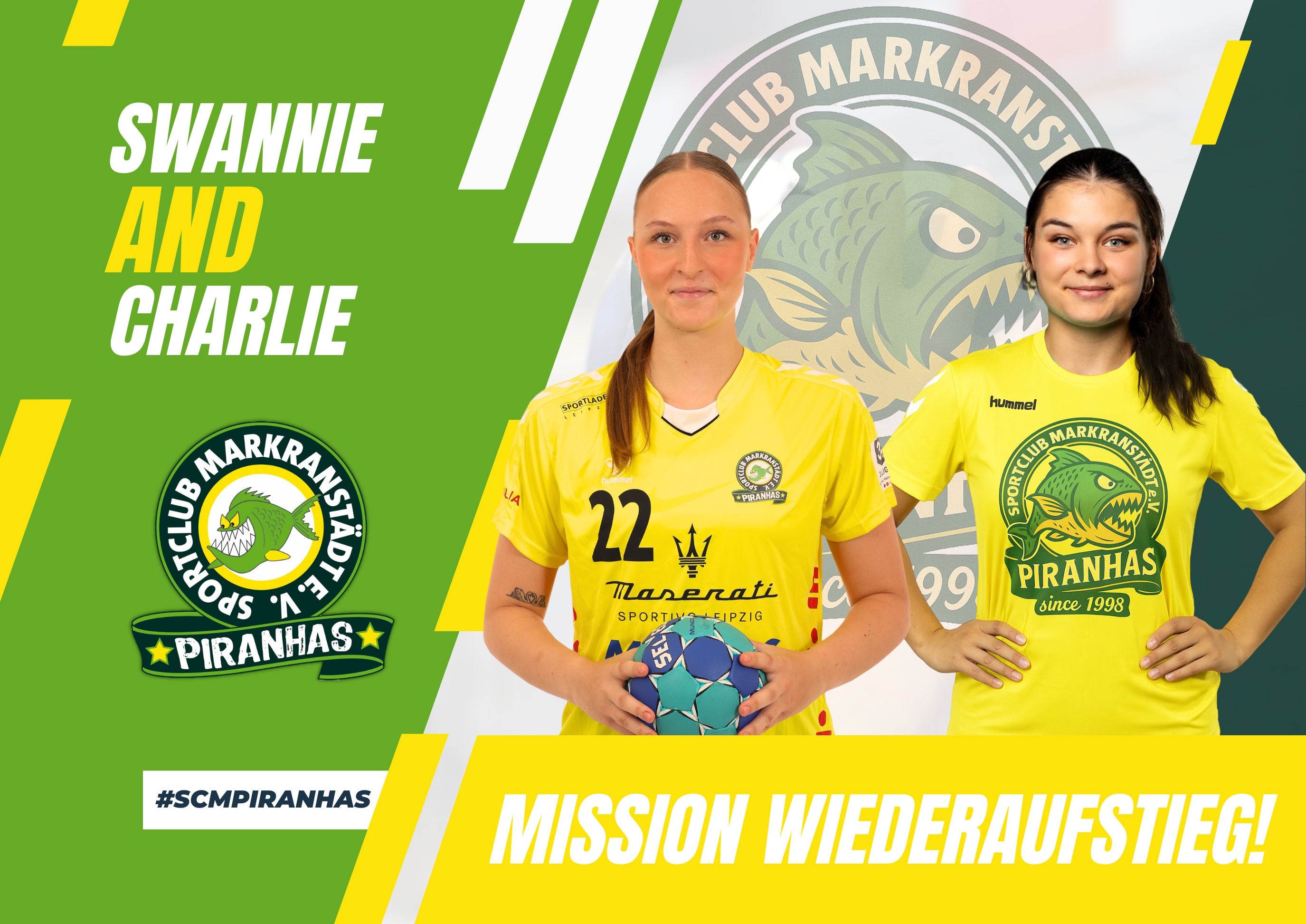 Zwei Rückkehrerinnen für die #MissionWiederaufstieg – und ein Shirt mit Geschichte!